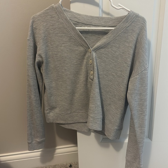 Hollister/Gilly Hicks sweater, grey, xs - Picture 3 of 4